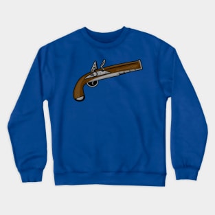 Cartoon Flintlock Crewneck Sweatshirt